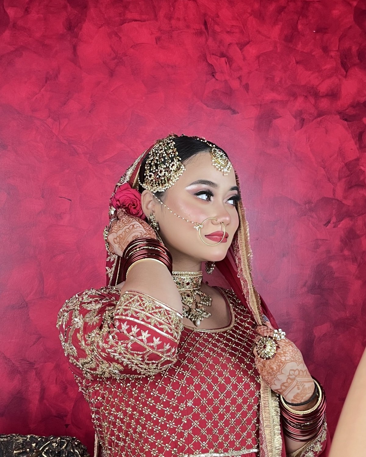 Bridal portrait